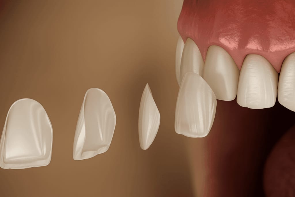 Emax veneers in Dubai for natural-looking smile.